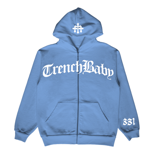 Blue Zip Up